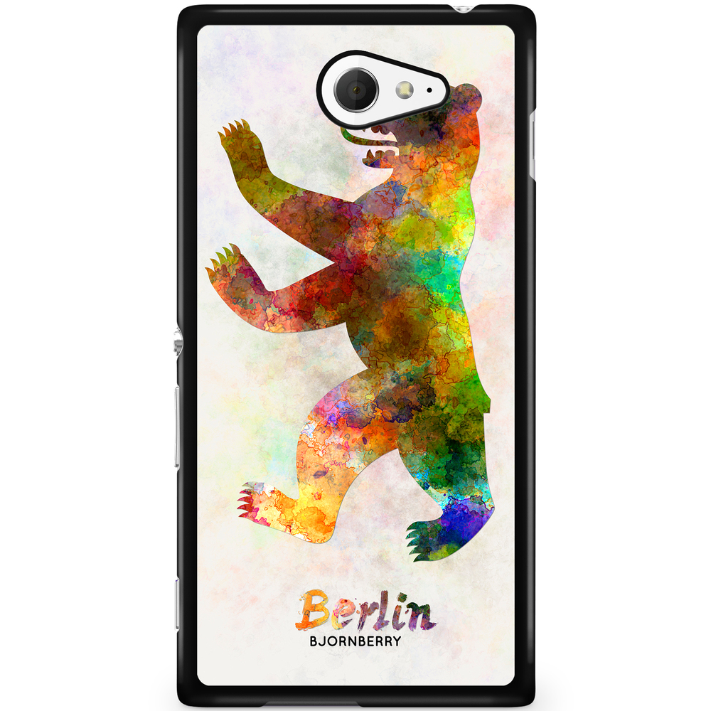 Sony Xperia M2 Aqua Case - Berlin Bear