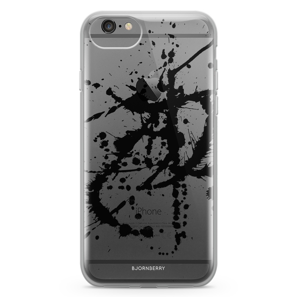 iPhone 6/6s Fashion Case - Black Blot