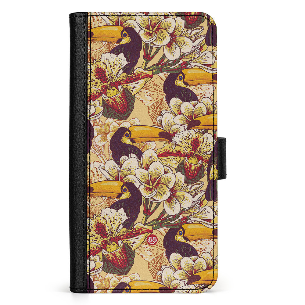 Xiaomi Redmi Note 12 Pro 5G Wallet Case - Toucans