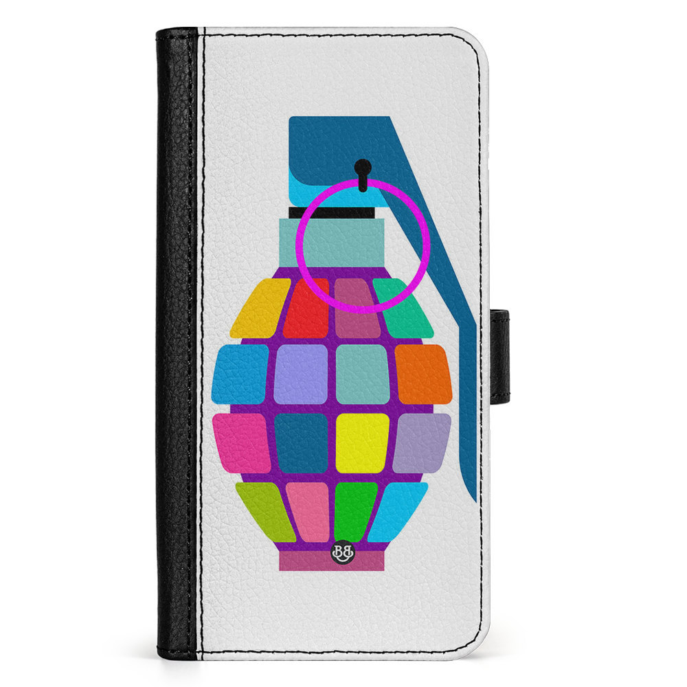 Nothing Phone (2) Wallet Case - Color hand grenade