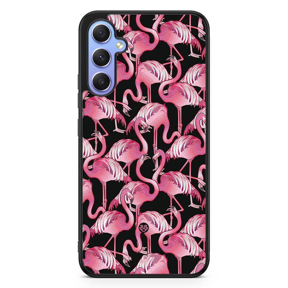 Samsung Galaxy A34 5G Case - Flamingos