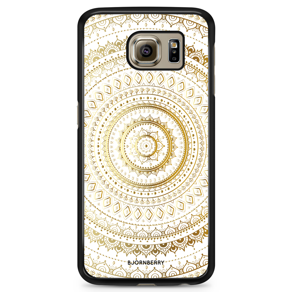 Samsung Galaxy S6 Case - Gold Mandala