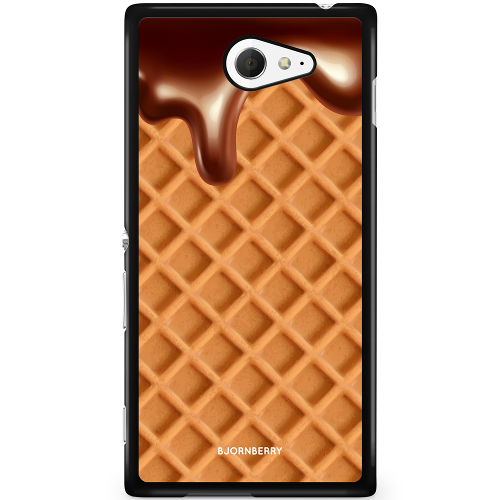 Sony Xperia M2 Aqua Case - Waffle