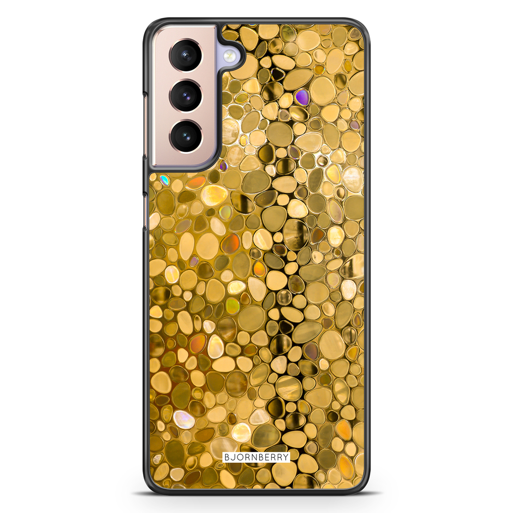 Samsung Galaxy S21 Case - Stained Glass Gold