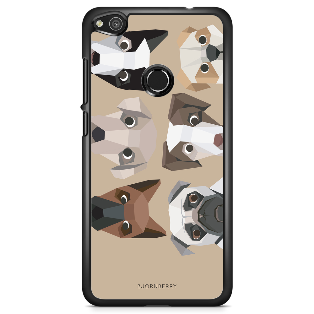 Huawei Honor 8 Lite Case - Cute Dogs
