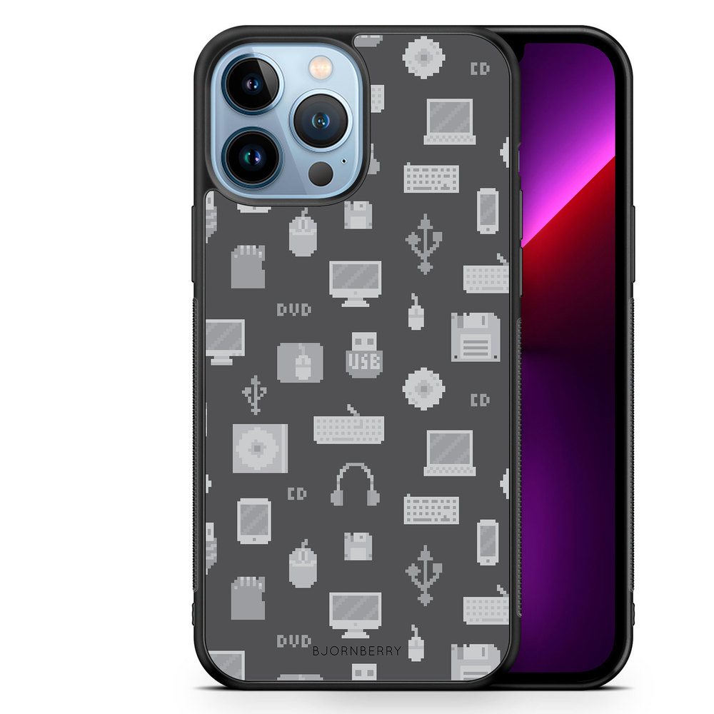 iPhone 13 Pro Max Case - Pixel Art Computer