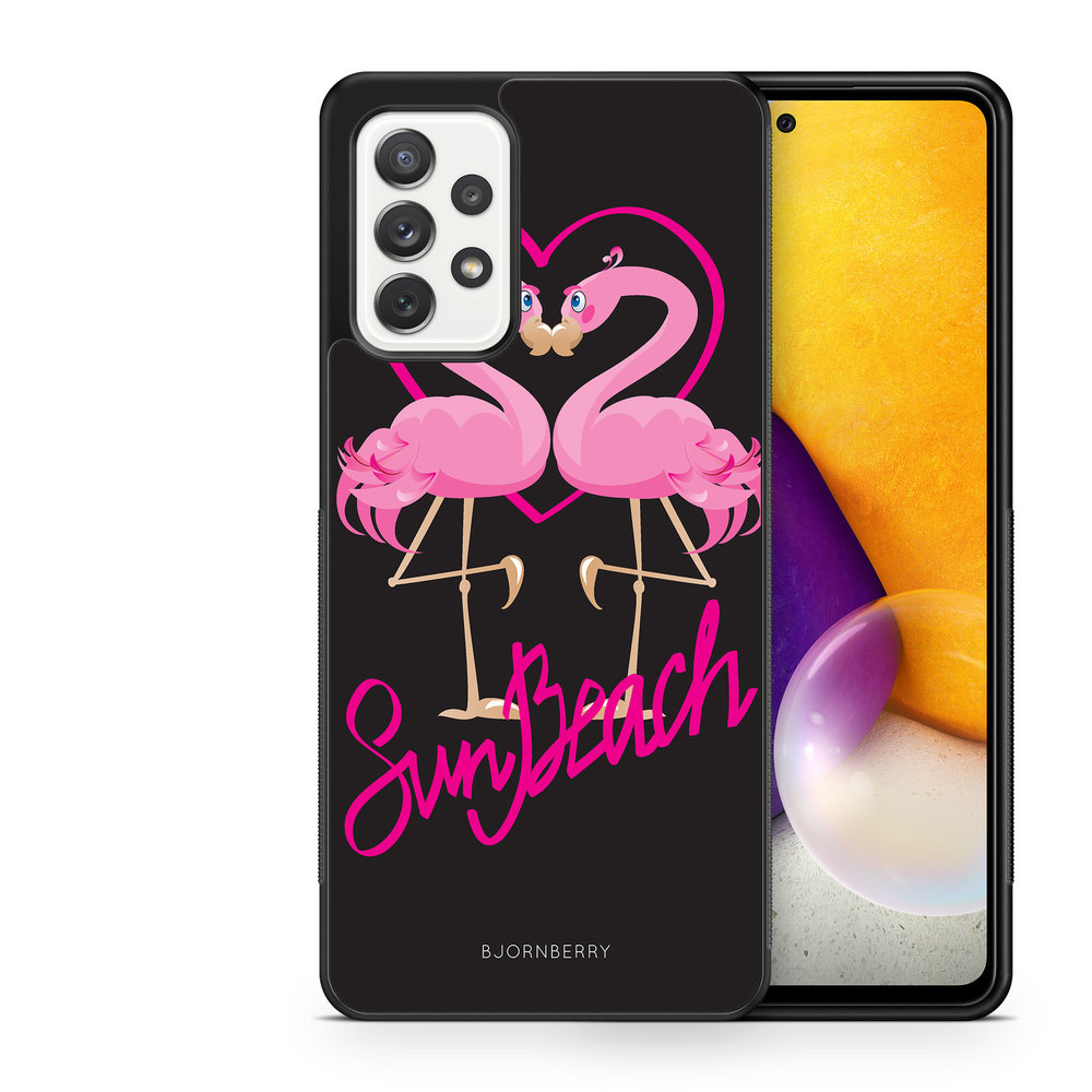 Samsung Galaxy A52/A52s 5G Case - Sun Beach Flamingo