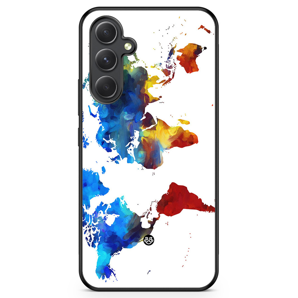 Samsung Galaxy A54 5G Case - World Map