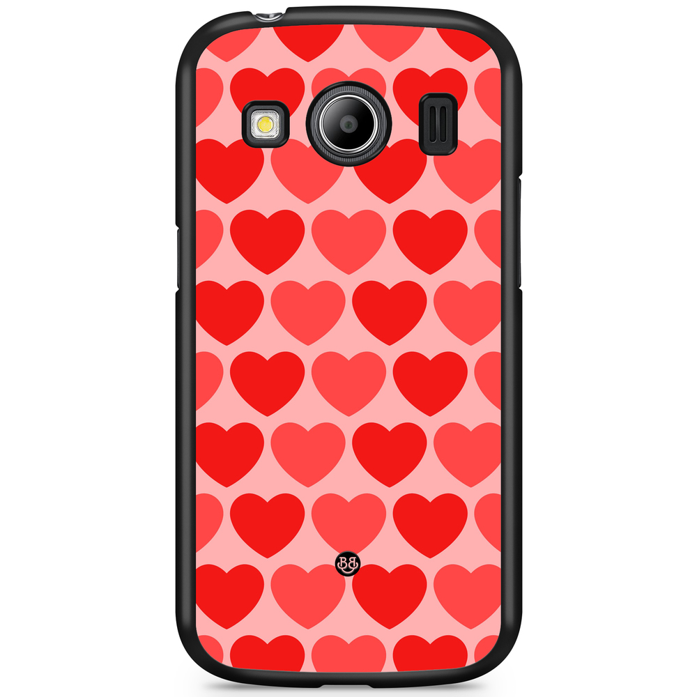 Samsung Galaxy Ace 4 Case - Red Hearts