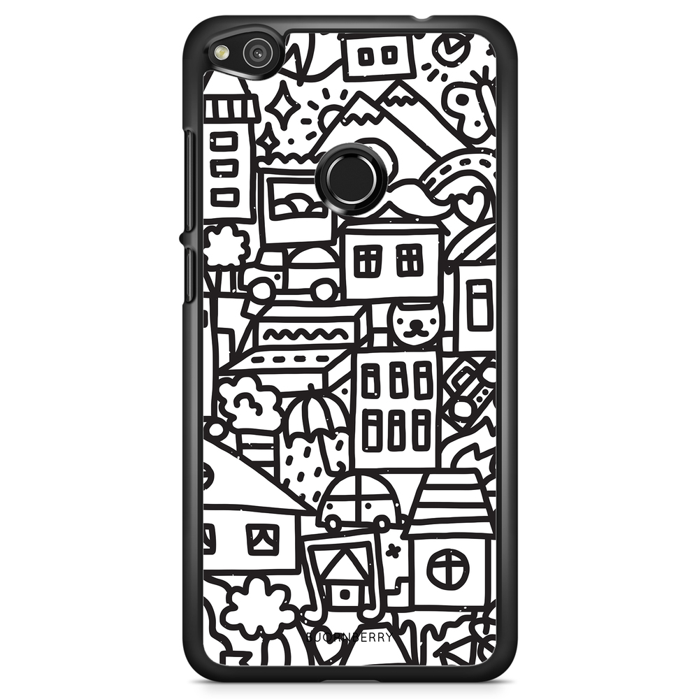 Huawei Honor 8 Lite Case - City Life