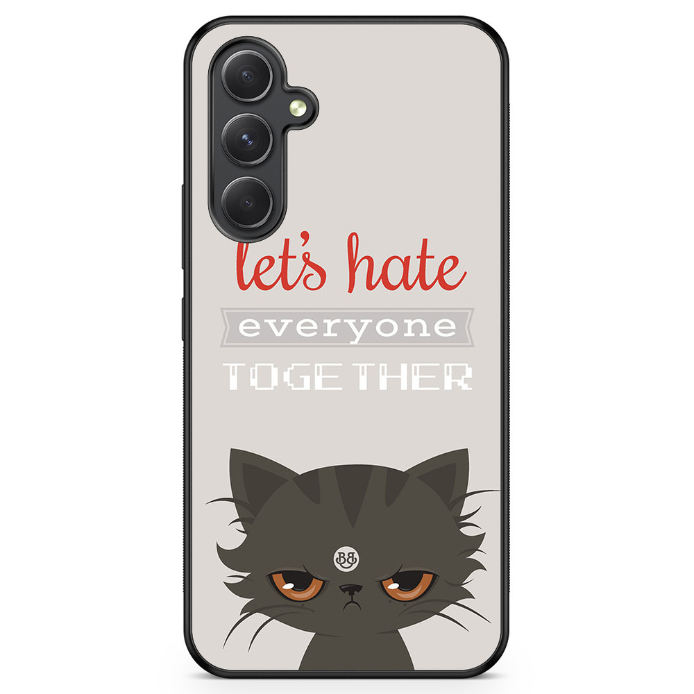 Samsung Galaxy A54 5G Case - Angry Cat