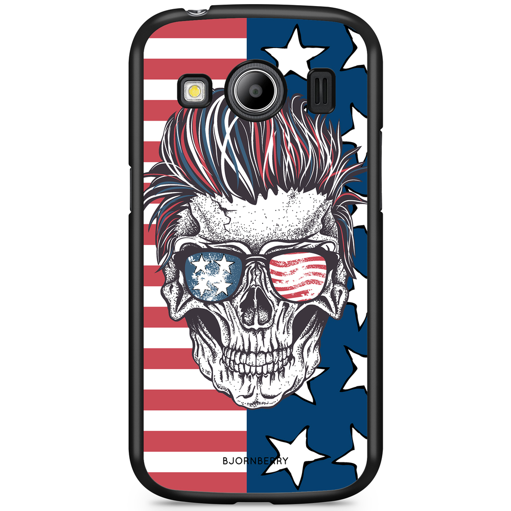 Samsung Galaxy Ace 4 Case - USA Skull