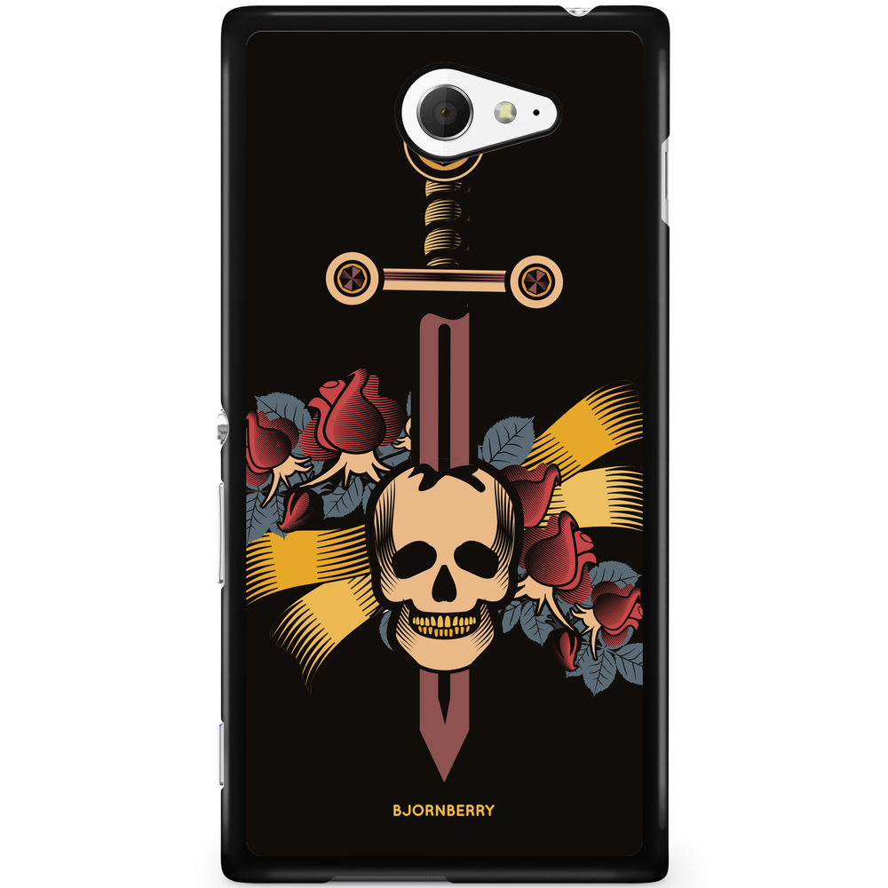 Sony Xperia M2 Aqua Case - Skull