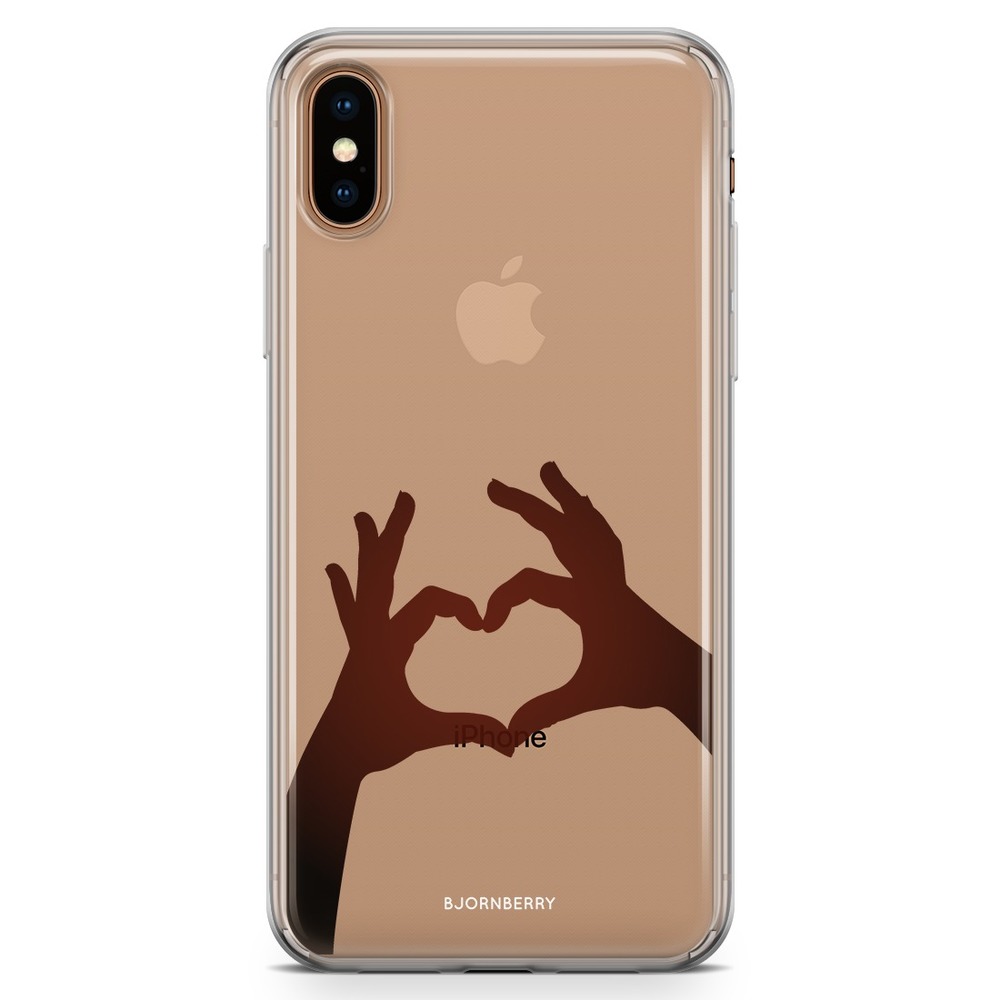 iPhone Xs Max Fashion Case - Hands Heart