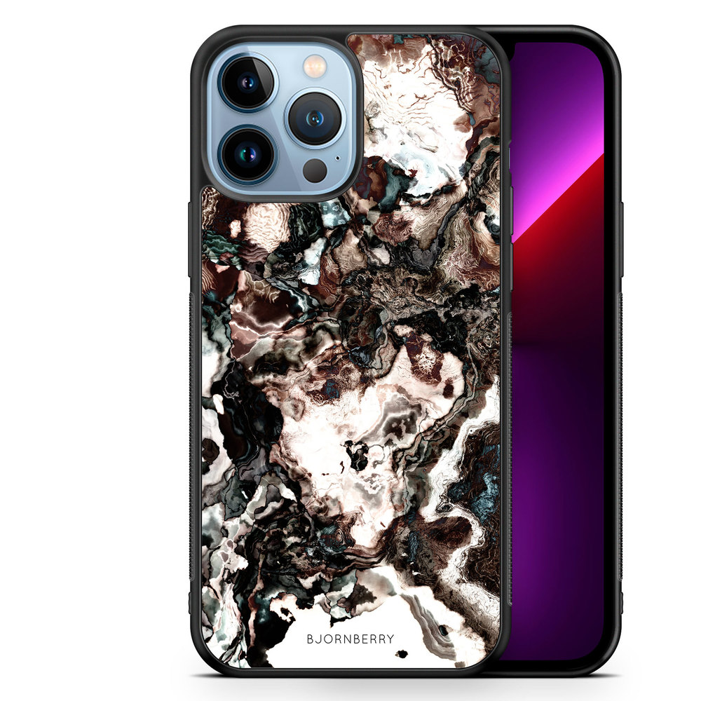 iPhone 13 Pro Max Case - Marble Brown