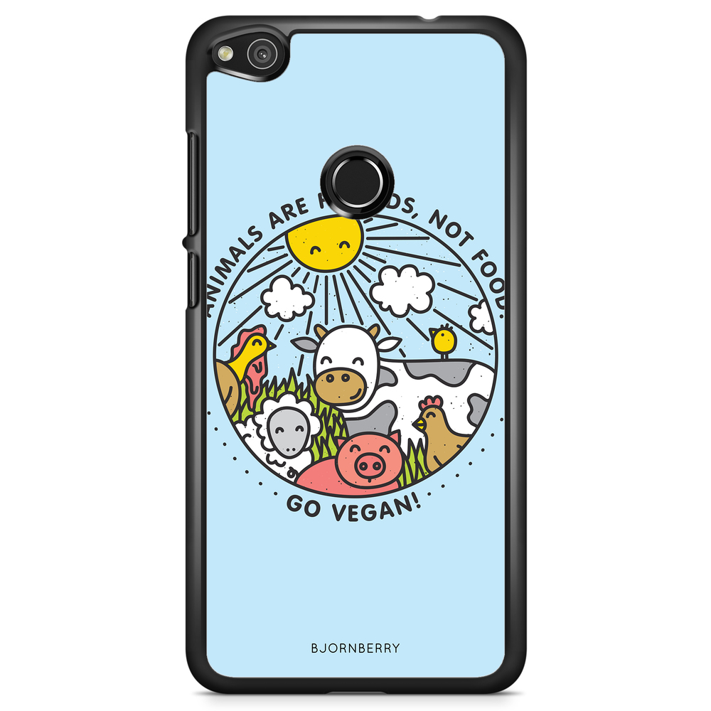 Huawei Honor 8 Lite Case - Friends, Not Food