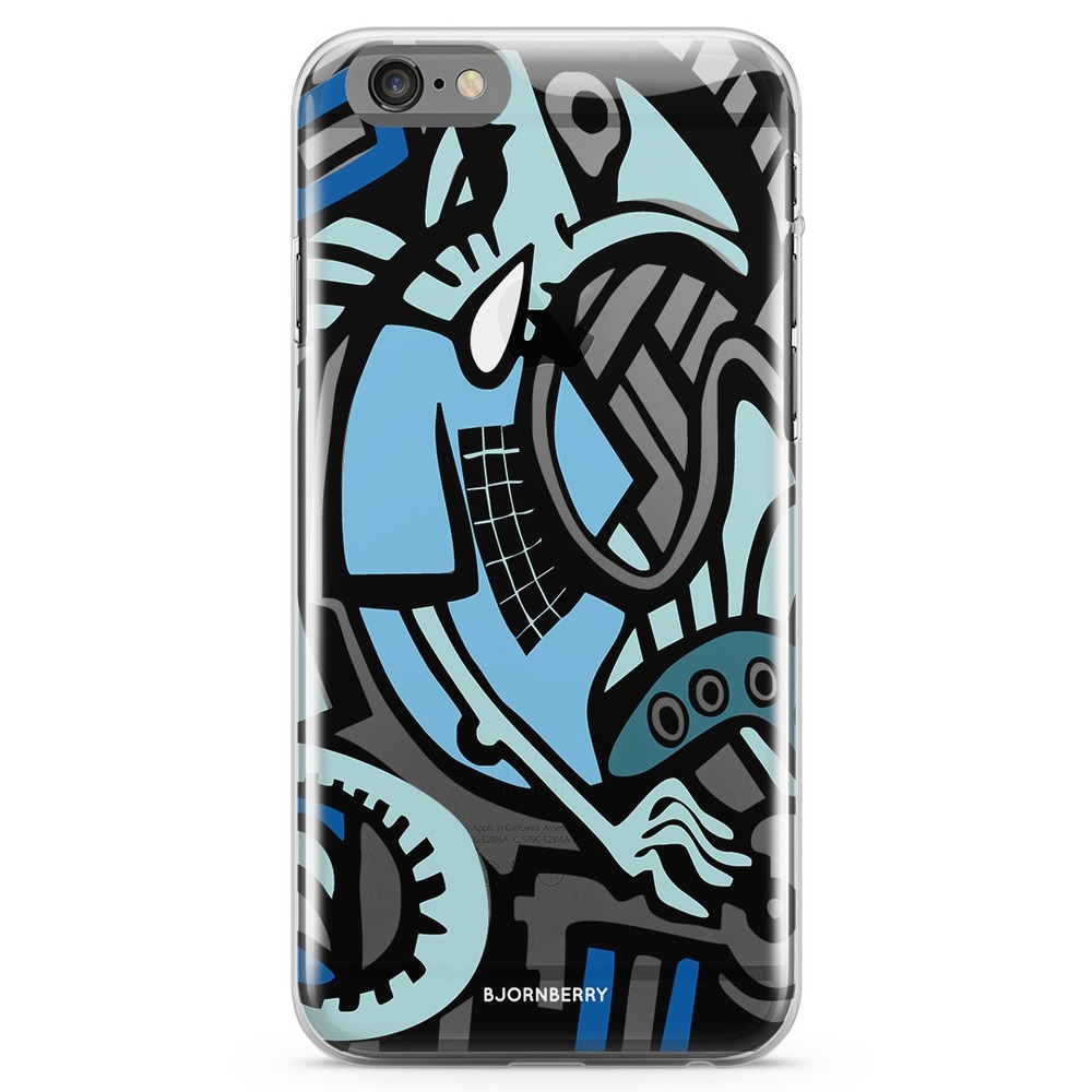 iPhone 6/6s TPU Case - Grafitti Lizard