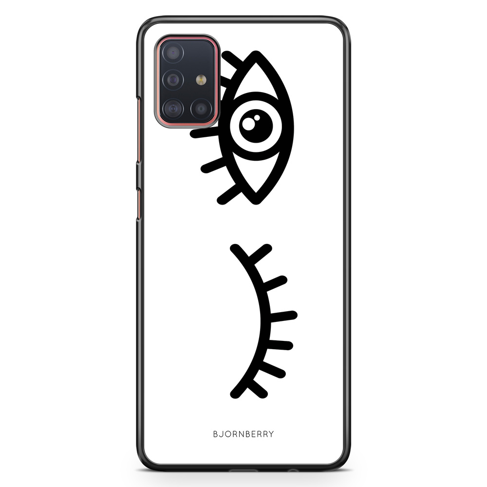 Samsung Galaxy A51 Case - Black Eyes