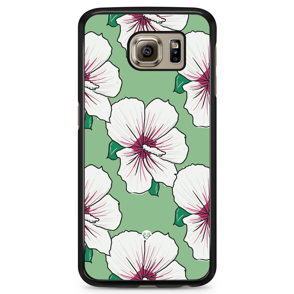 Samsung Galaxy S6 Case - Creamy White Flowers