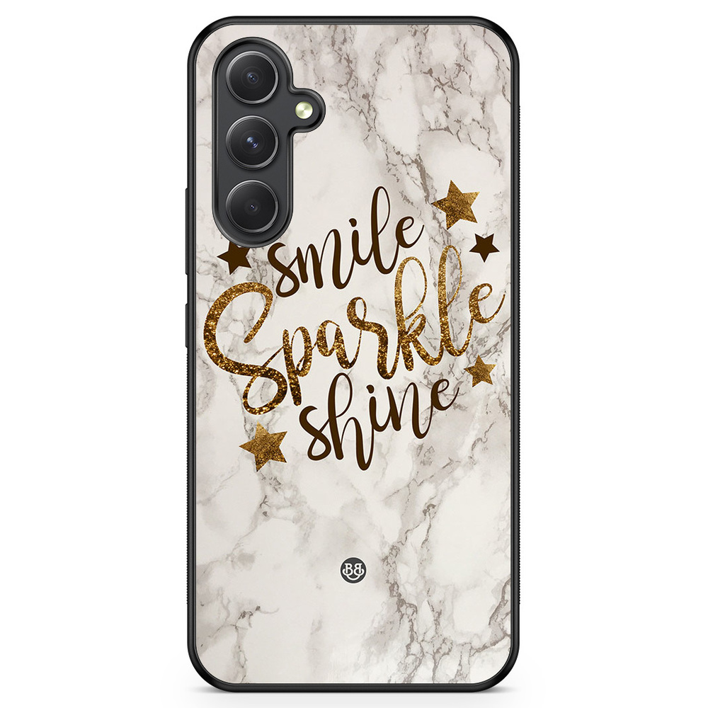 Samsung Galaxy A54 5G Case - Smile,Sparkle,Shine