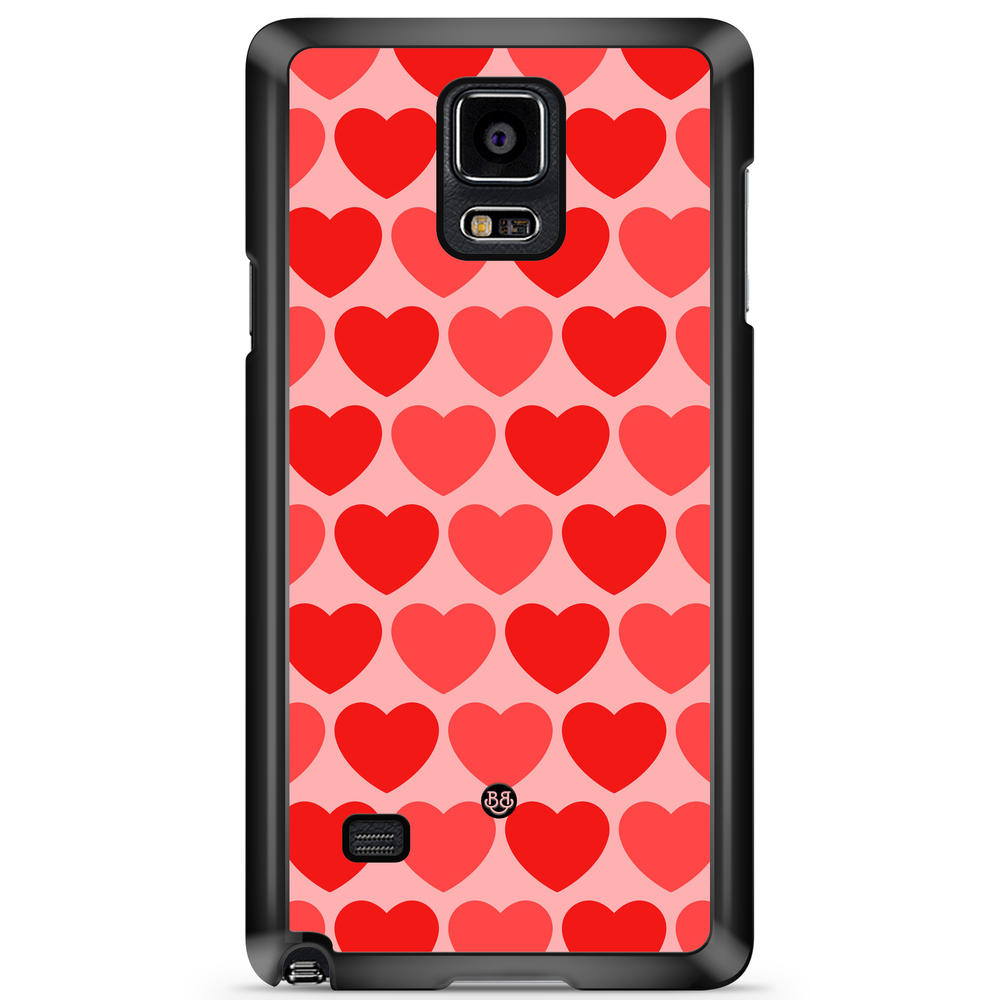 Samsung Galaxy Note 4 Case - Red Hearts