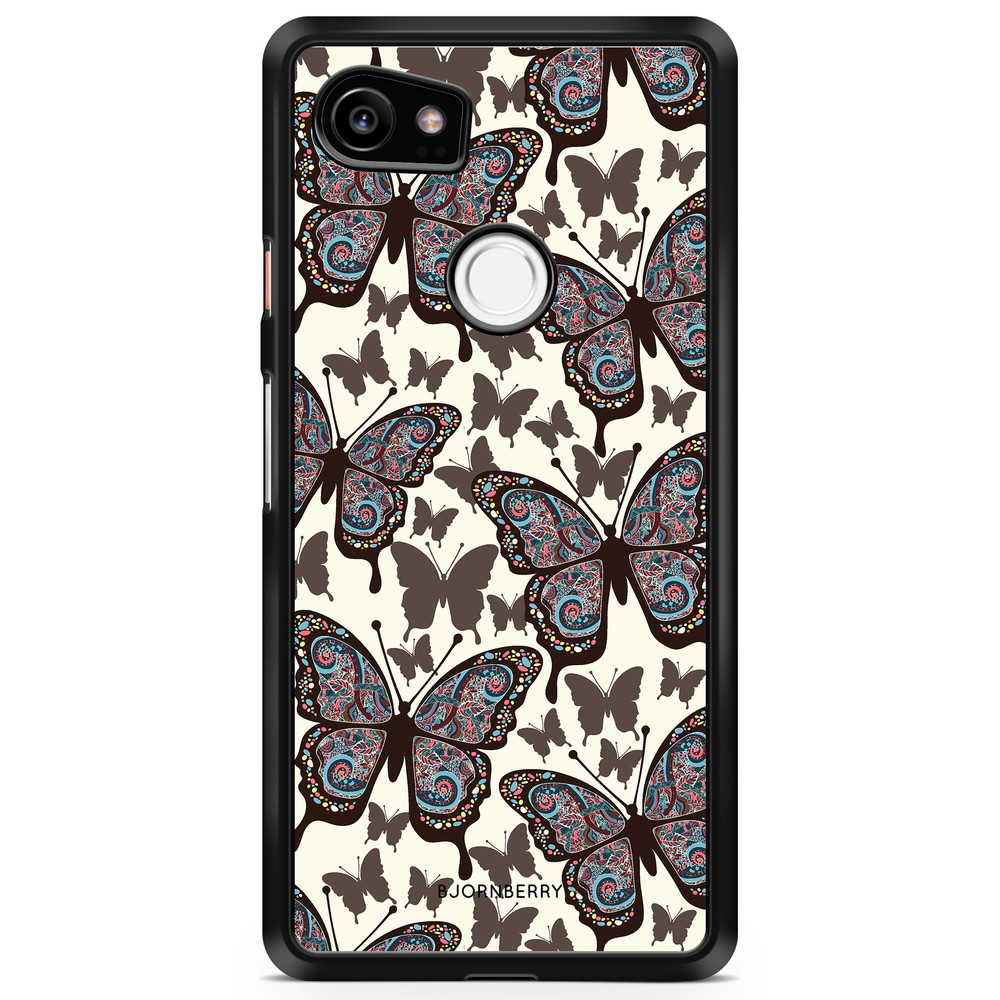 Google Pixel 2 XL Case - Colorful Butterflies