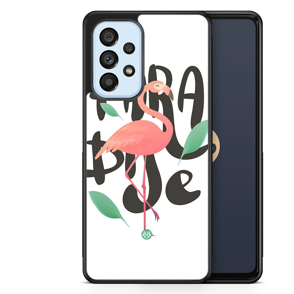 Samsung Galaxy A53 5G Case - Paradise Flamingo