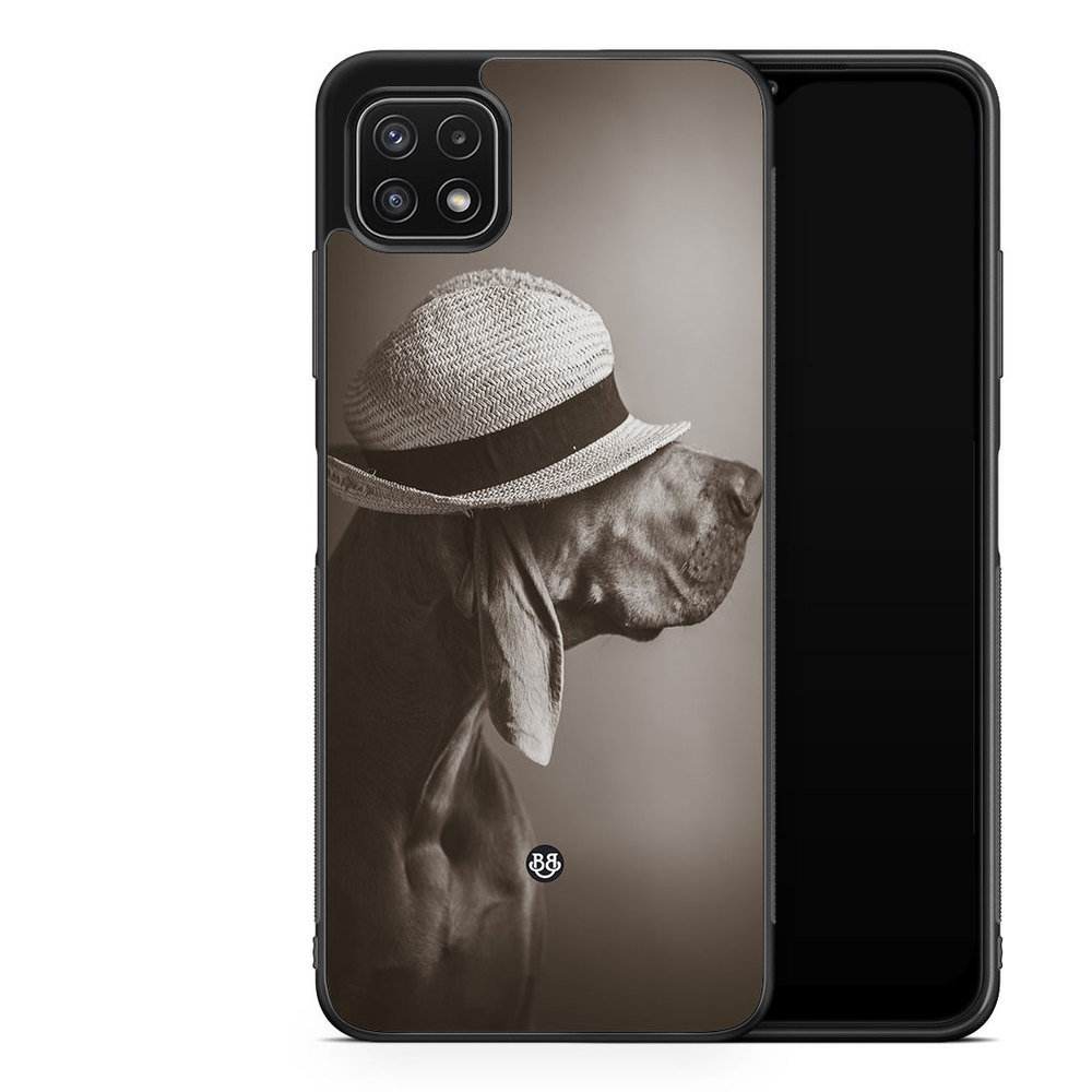 Samsung Galaxy A22 5G Case - Dog With Hat