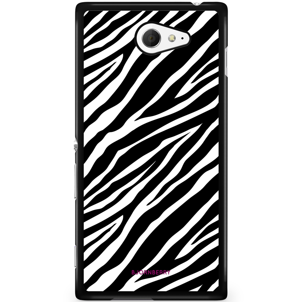 Sony Xperia M2 Aqua Case - Zebra