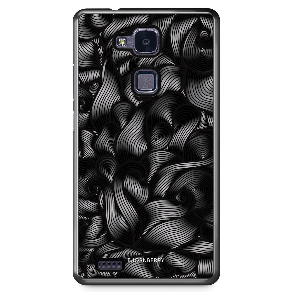 Huawei Honor 5X Case - Black Waves