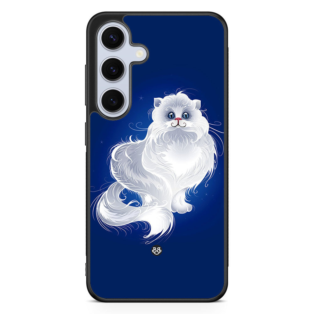 Samsung Galaxy S24 5G Case - White Cat