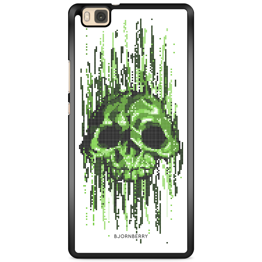 Huawei P8 Lite Case - Data Virus Skull