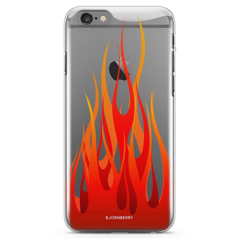 iPhone 6/6s TPU Case - Flames