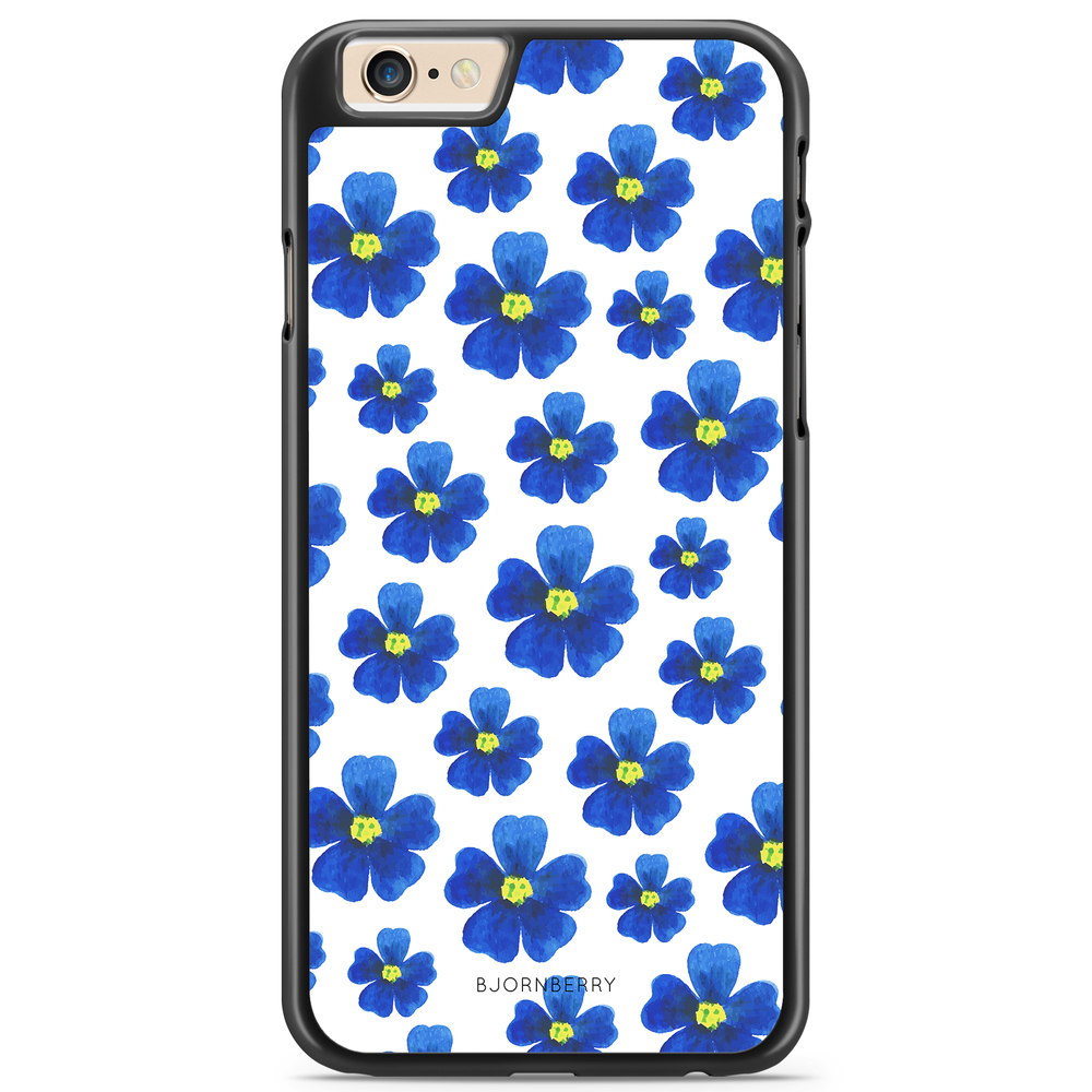iPhone 6 Plus/6s Plus Case - Blue Flowers
