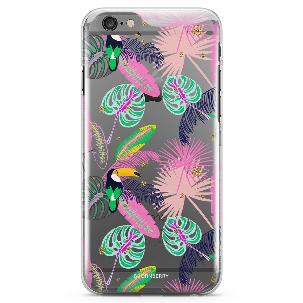 iPhone 6/6s TPU Case - Tropical Pattern