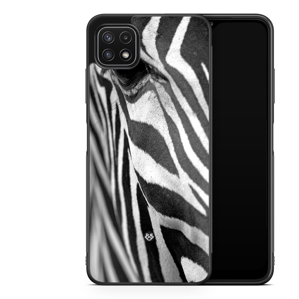Samsung Galaxy A22 5G Case - Zebra Eye