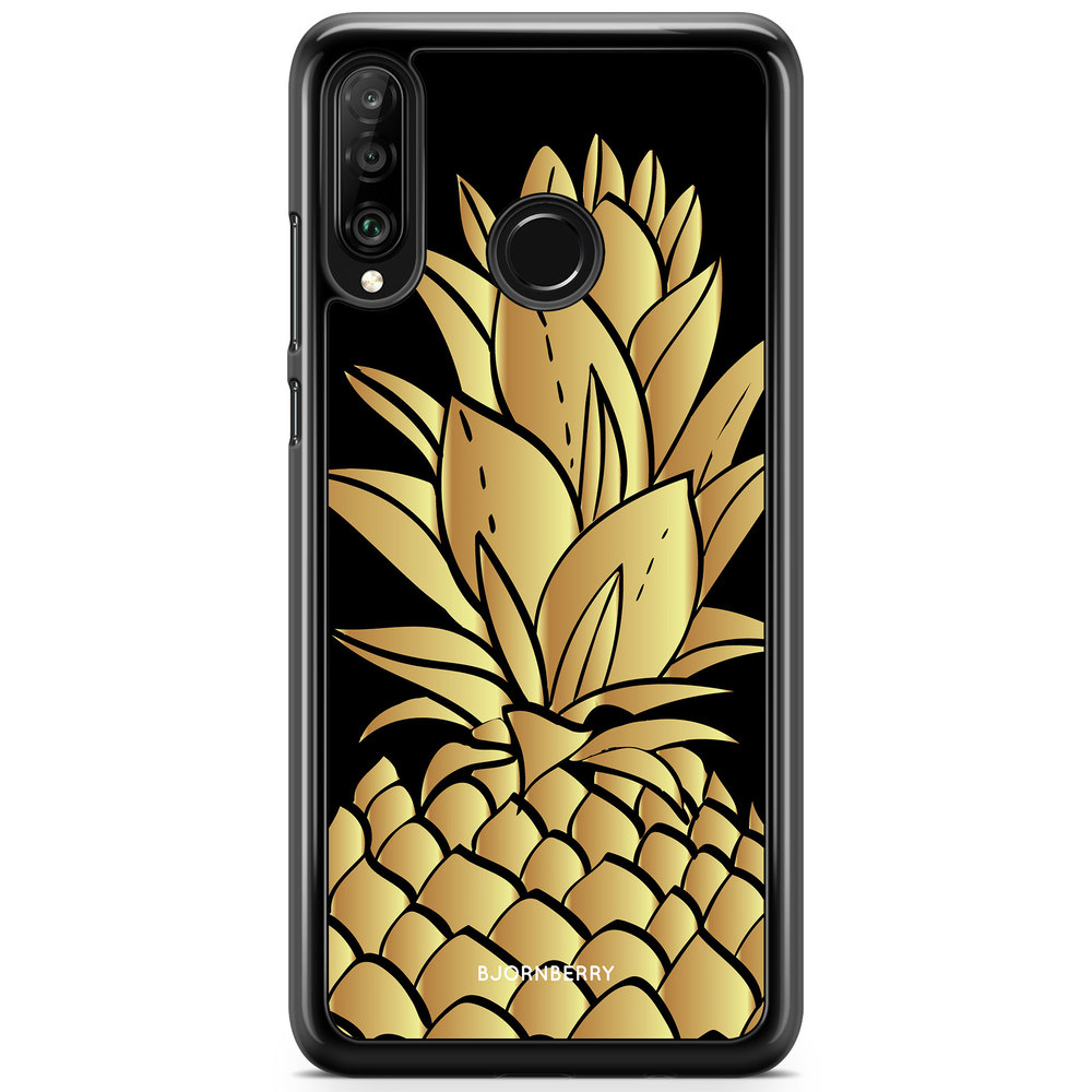 Huawei P30 Lite Case - Gold Pineapple