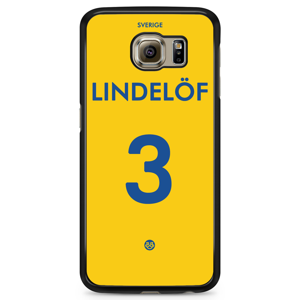 Samsung Galaxy S6 Edge+ Skal Custom - Sverige Namn/Nummer
