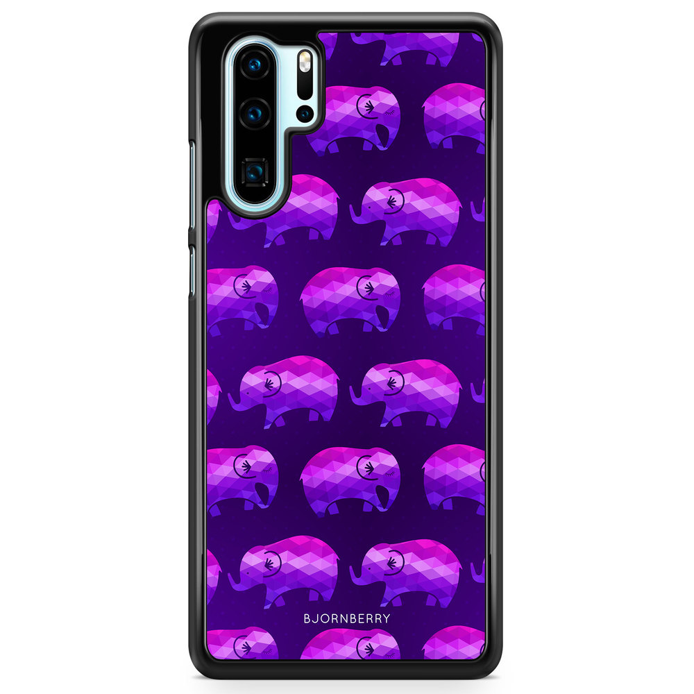Huawei P30 Pro Case - Purple Elephant