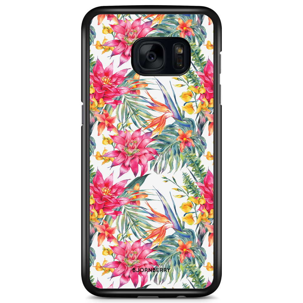 Samsung Galaxy S7 Edge Case - Vintage Floral