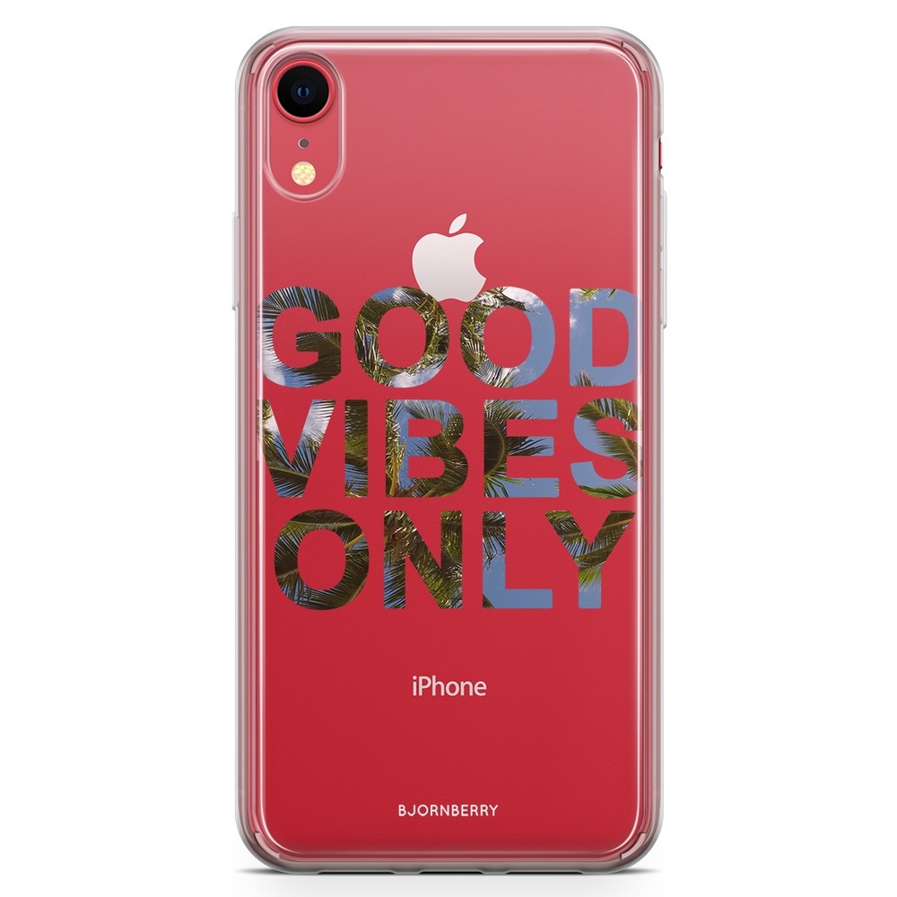 iPhone XR Fashion Case - Good vibes only