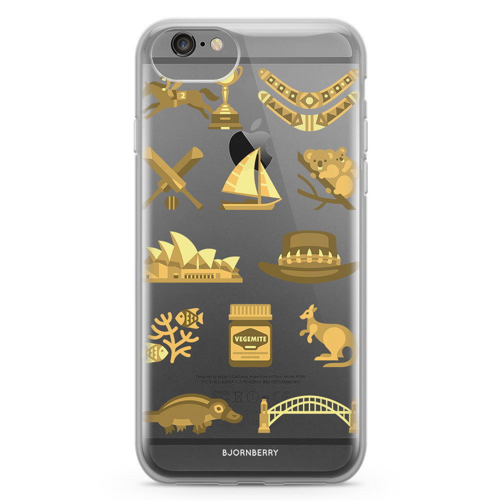 iPhone 6/6s Fashion Case - Australian Pattern