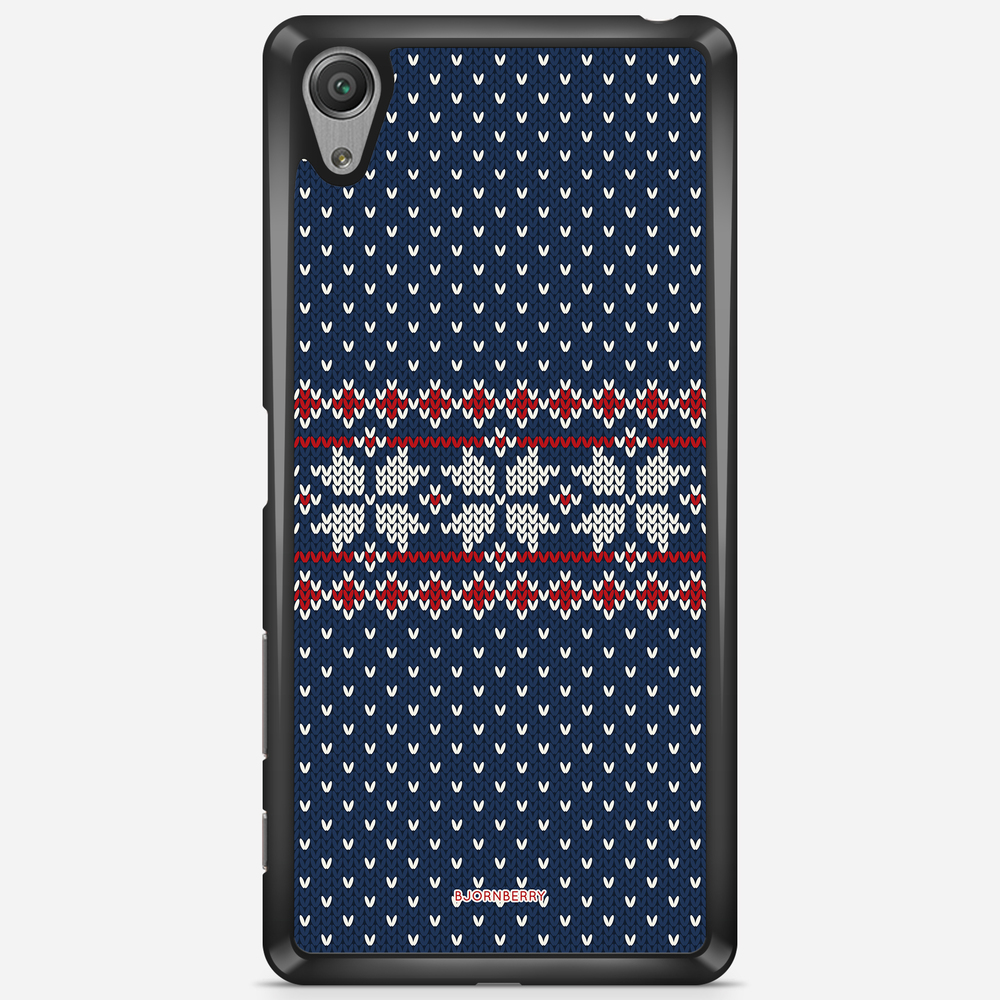 Sony Xperia X Performance Case - Knitted Xmas