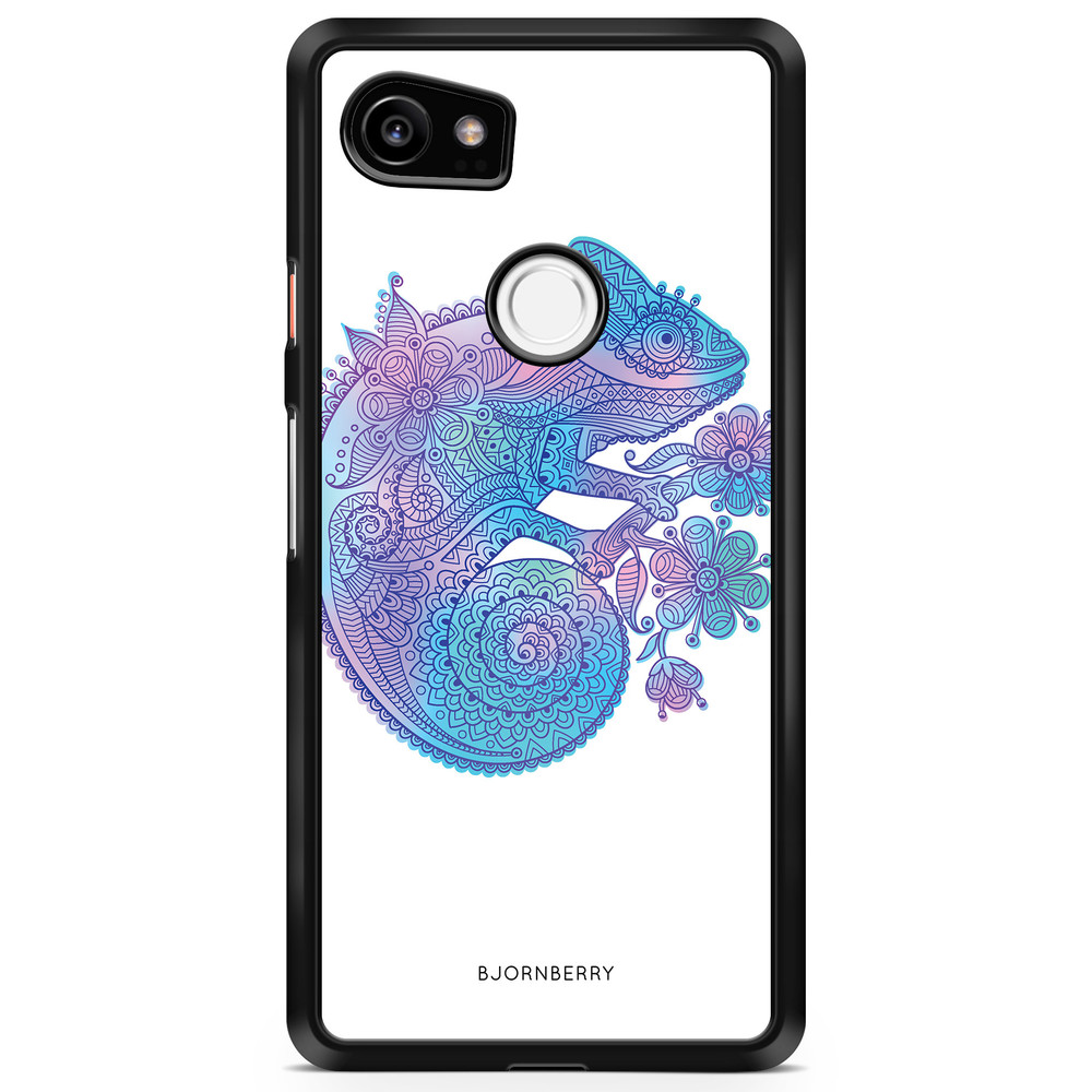 Google Pixel 2 XL Case - Mandala Chameleon