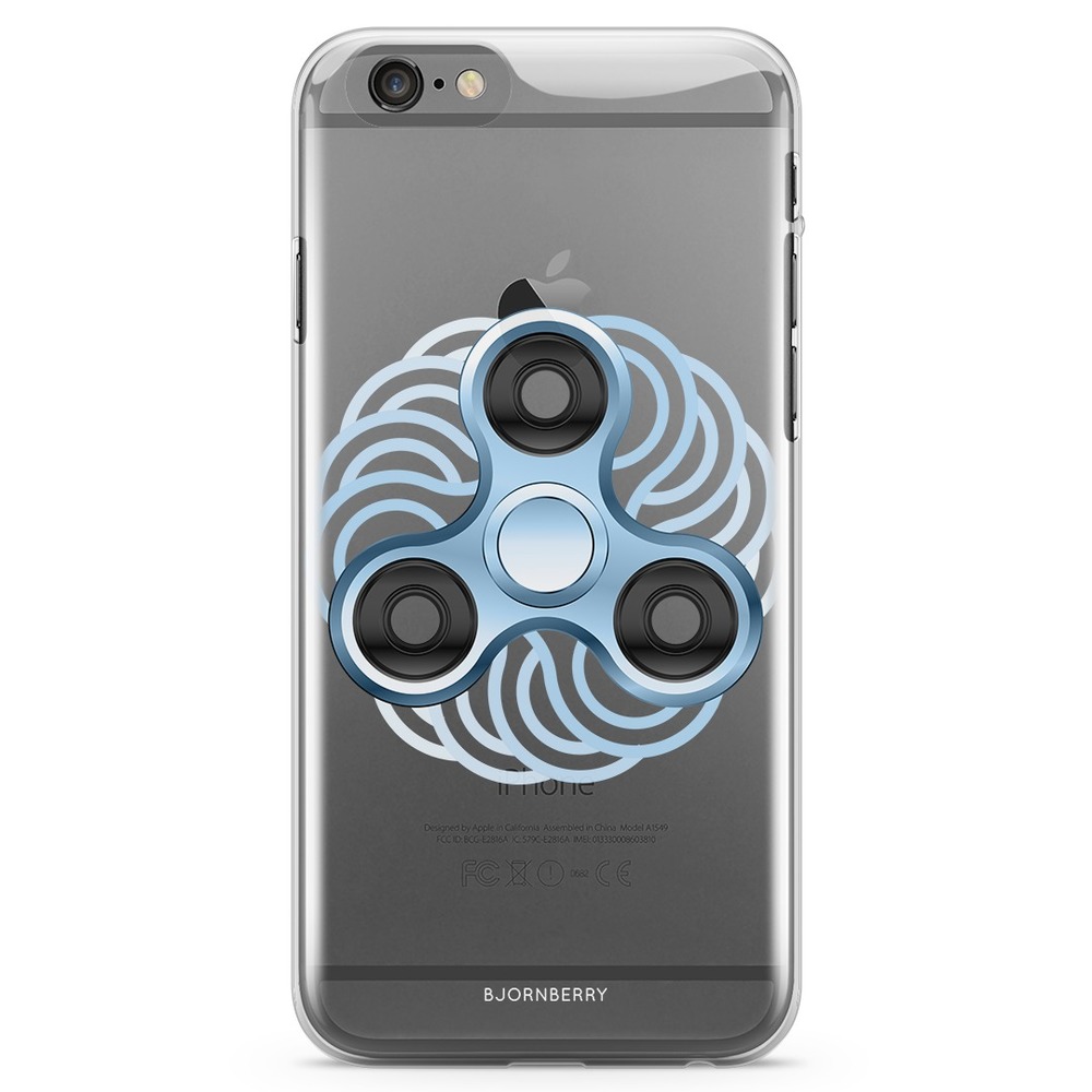 iPhone 6/6s TPU Case - Fidget Spinner