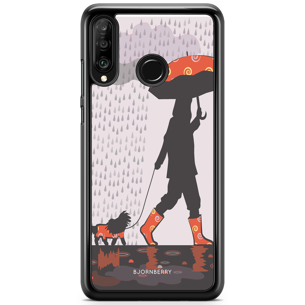 Huawei P30 Lite Case - Walking In The Rain