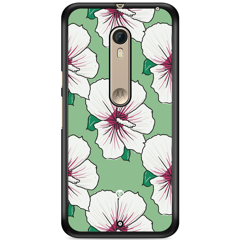 Moto X Style Case - Creamy White Flowers