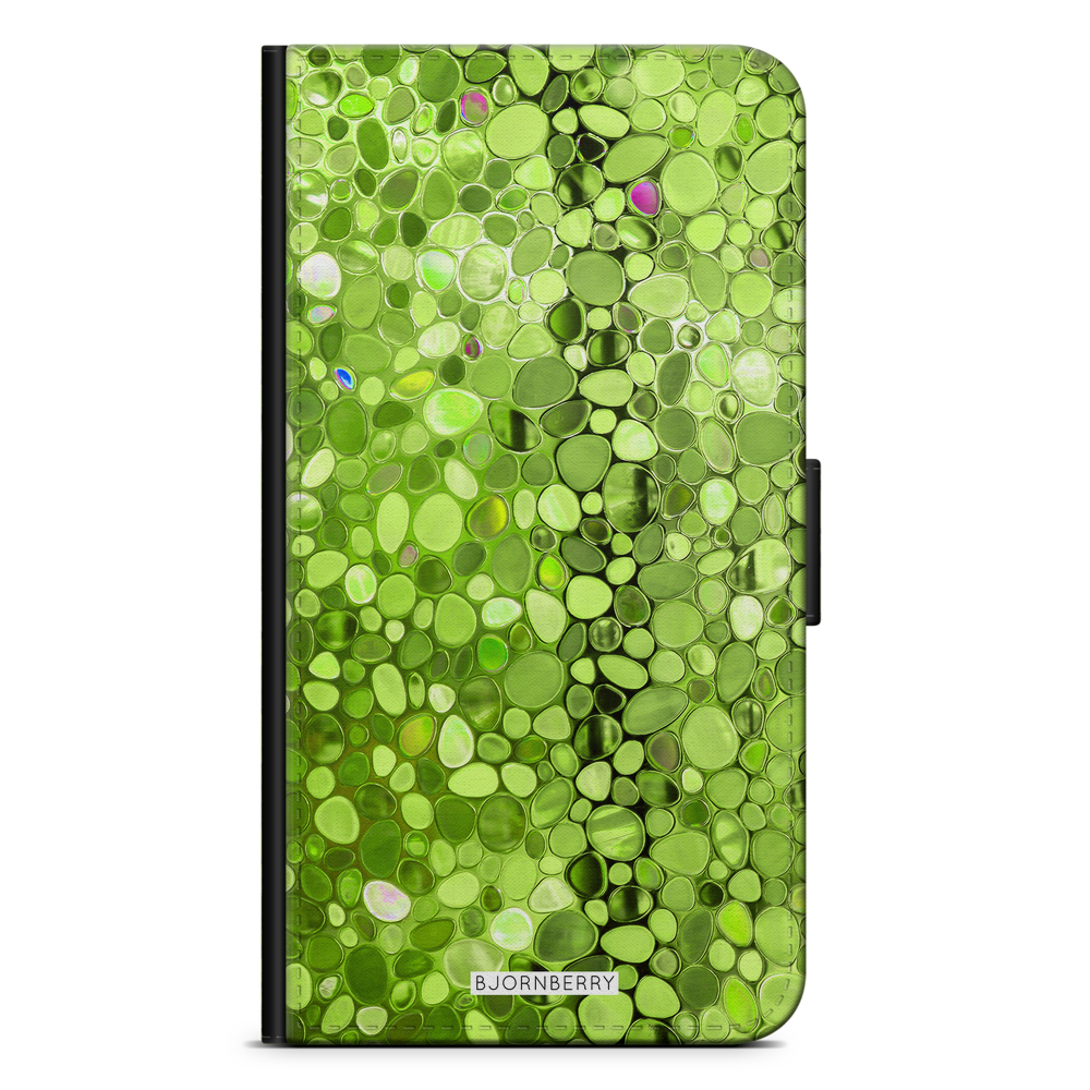 Xiaomi Mi A2 Lite Plånboksfodral - Stained Glass Grön