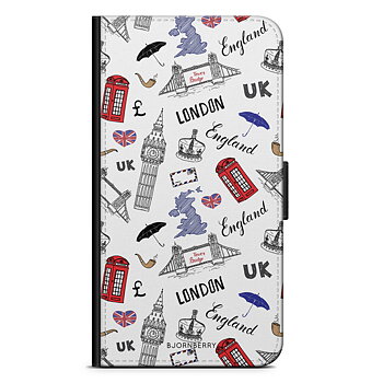 Moto G5 Wallet Case - UK Pattern