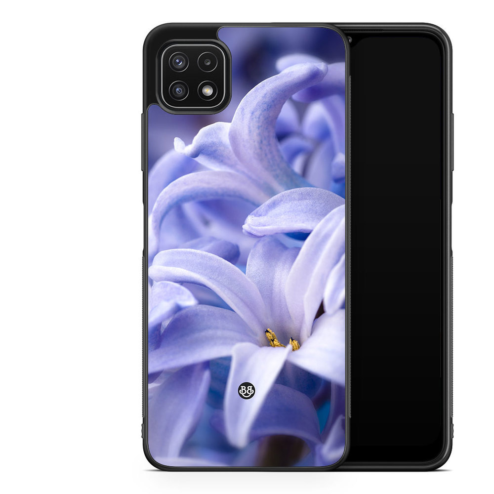 Samsung Galaxy A22 5G Case - Blue Flower
